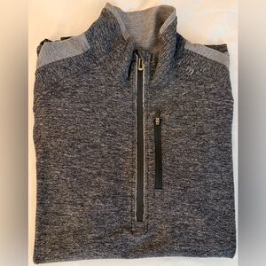 Lululemon Athletic 1/4 Zip Pullover Sweater – Gray – Men’s Size L – EUC